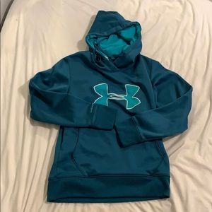 Teal Under Armour Hoodie